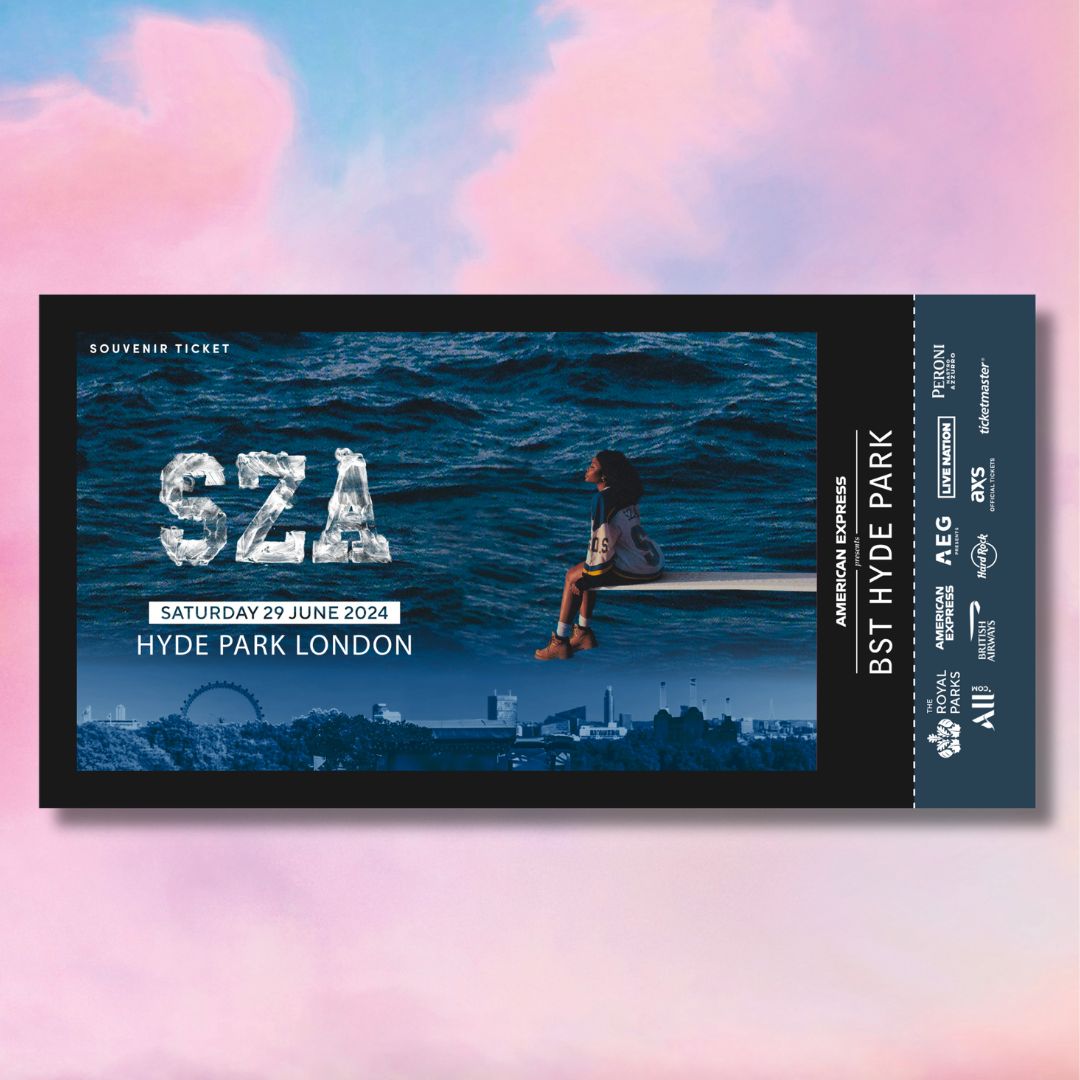 PRE-ORDER: SZA Event Souvenir Ticket