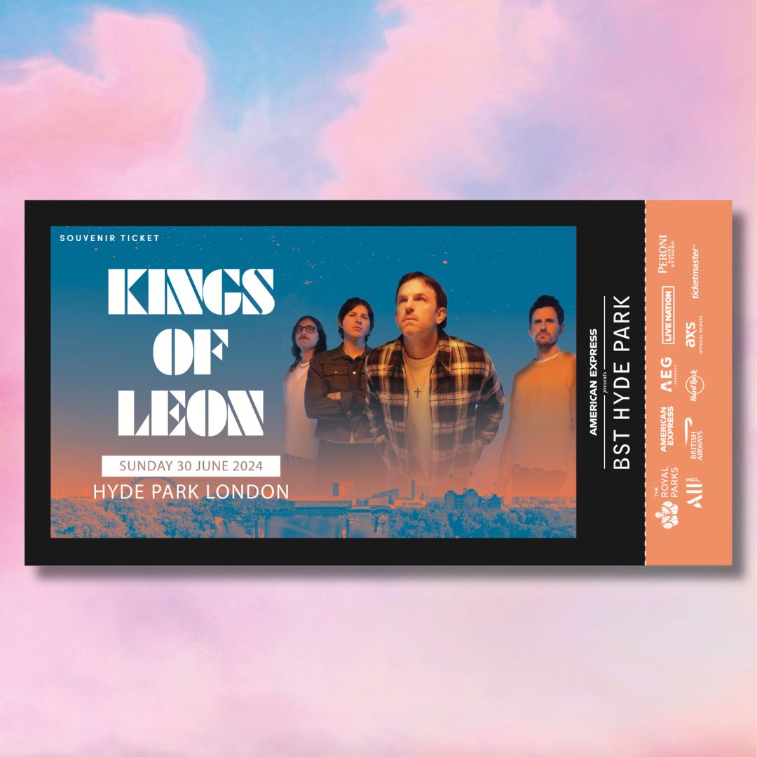 PRE-ORDER: Kings of Leon Event Souvenir Ticket