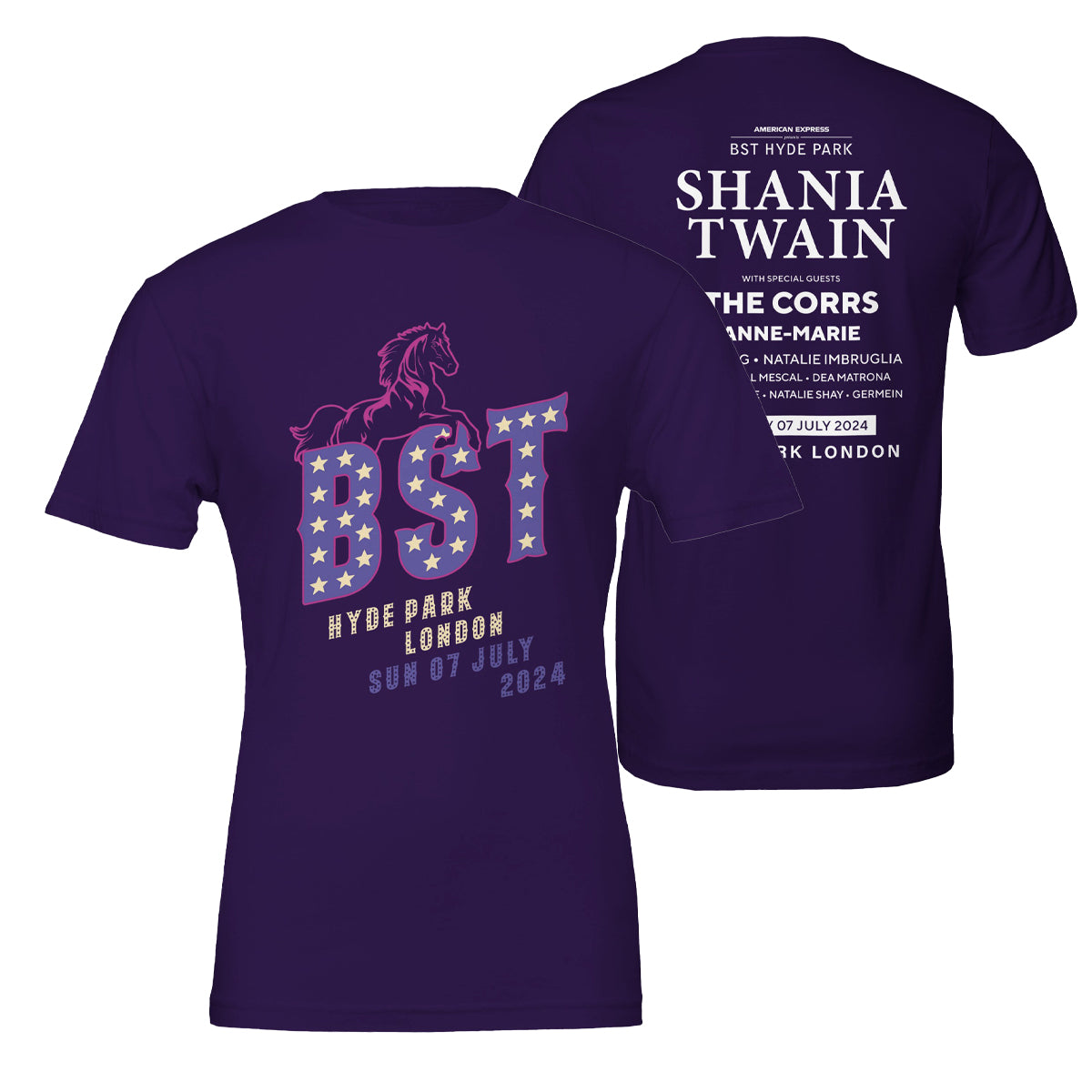 BST Hyde Park Shania Twain Event T-Shirt