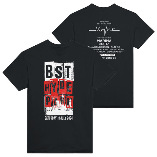 BST Hyde Park Kylie Event T-Shirt